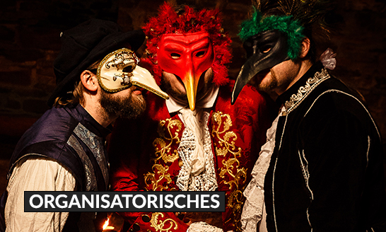 Organisatorische Informationen zum BAL du MASQUE