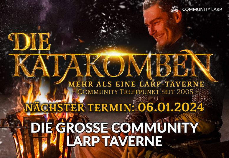 Die Katakomben, Fantasy LARP Taverne am 06.01.2024 im alten Fort in Köln