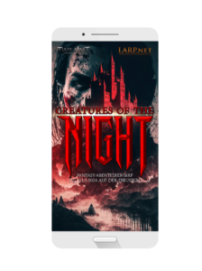 Download Smartphone Wallpaper "CREATURES OF THE NIGHT", Fantasy Abenteurer LARP vom 22.-24.11.2024 auf der Freusburg