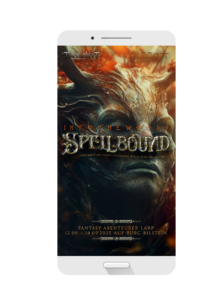 Download Smartphone Wallpaper "INTOTHEWOODS – SPELLBOUND", Fantasy Abenteurer LARP vom 12.-14.09.2025 auf Burg Bilstein