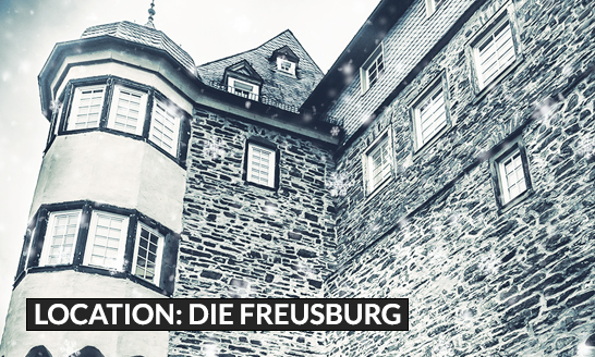 Die Freusburg bei Siegen: Location des "Danse D'HIVER", (LARP) Wintertanz
