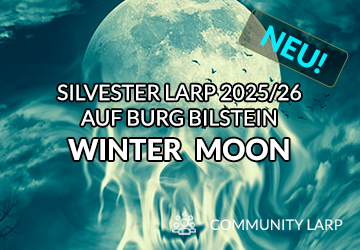 WINTER MOON – Fantasy Abenteurer LARP vom 29.12.25 - 01.01.2026 auf Burg Bilstein WINTER MOON – Fantasy Abenteurer LARP vom 29.12.25 - 01.01.2026 auf Burg Bilstein