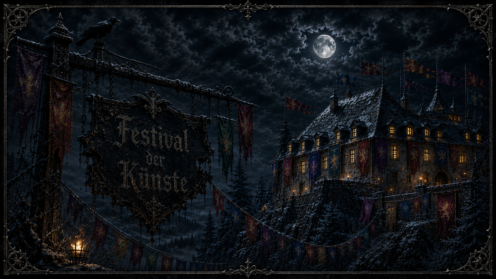 Burg Nachtklang in Andrea: "Festival der Künste"