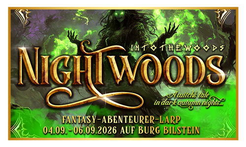 LARP-Fotos von "INTOTHEWOODS: NIGHTWOODS" (Fantasy-Abenteurer-LARP vom 04.09.2026 bis 06.09.2026 auf Burg Bilstein)