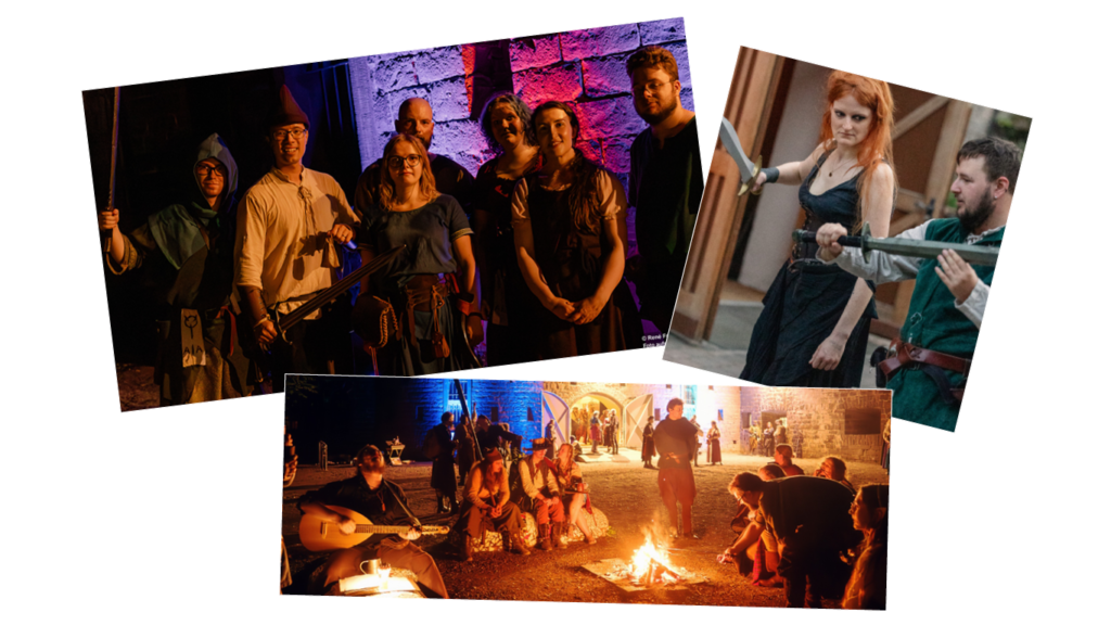 Impressionen der LARP XP "Tavernen XP" im alten Fort in Köln
